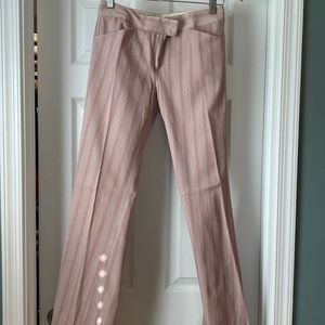 Elie Tahari light pink with grey/cream strips size 0/2